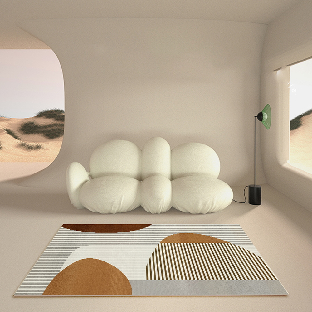 북유럽 단모 심플 러그 모던 디자인 거실 사계절 카페트