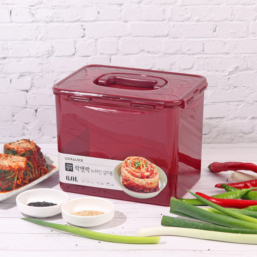 트라이탄 김치통 소재 강조