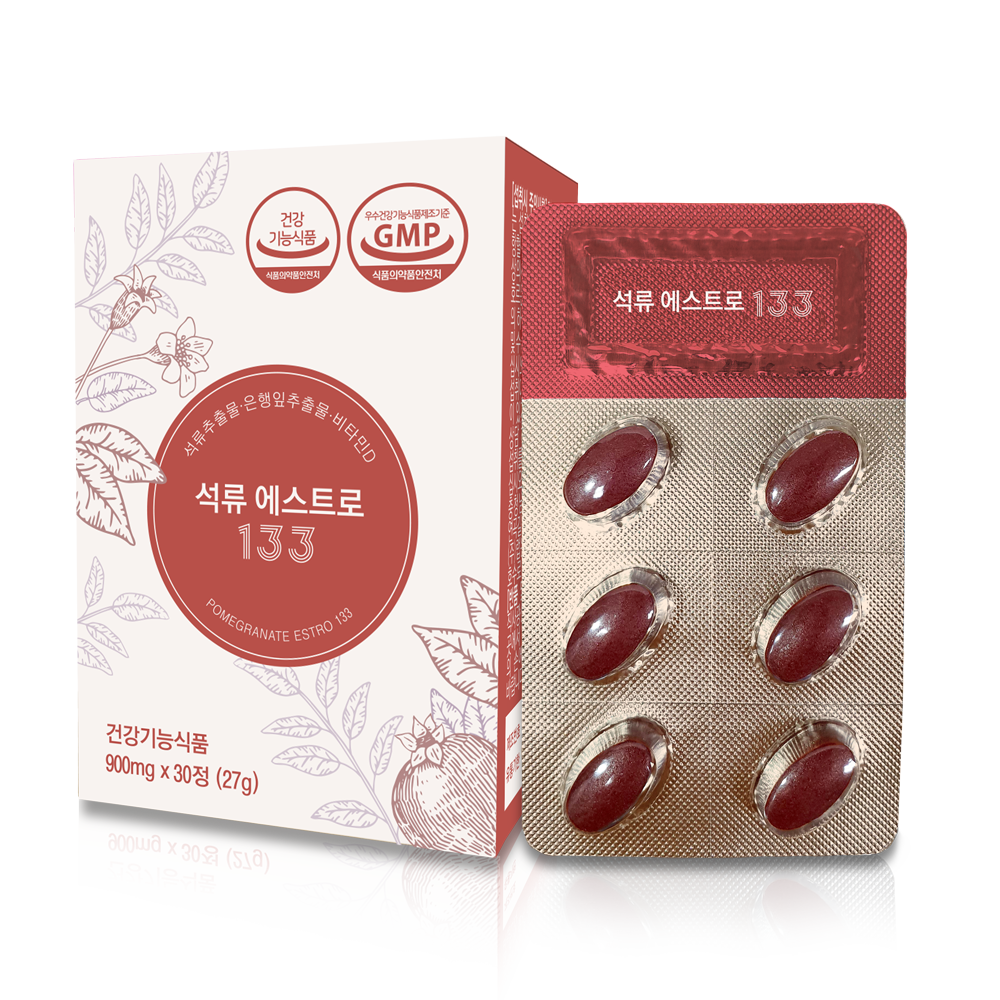 슈퍼푸드케이 석류에스트로133 갱년기 여성 에스트로겐 영양 3종모두함유 ... 맛있게 먹은 솔직 후기 - 대표 이미지