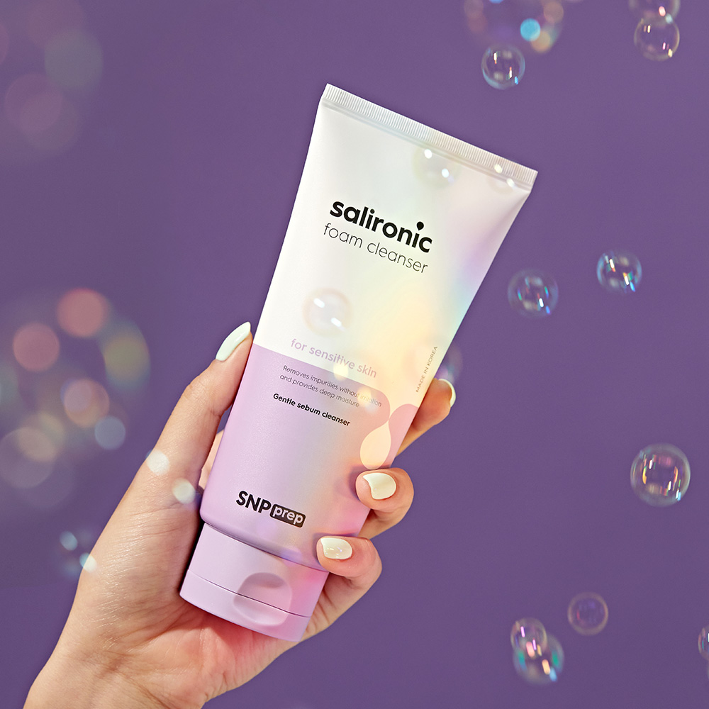 Snp 프렙 살리로닉 여드름기능성 저자극 폼클렌저 150ml - 상품 이미지