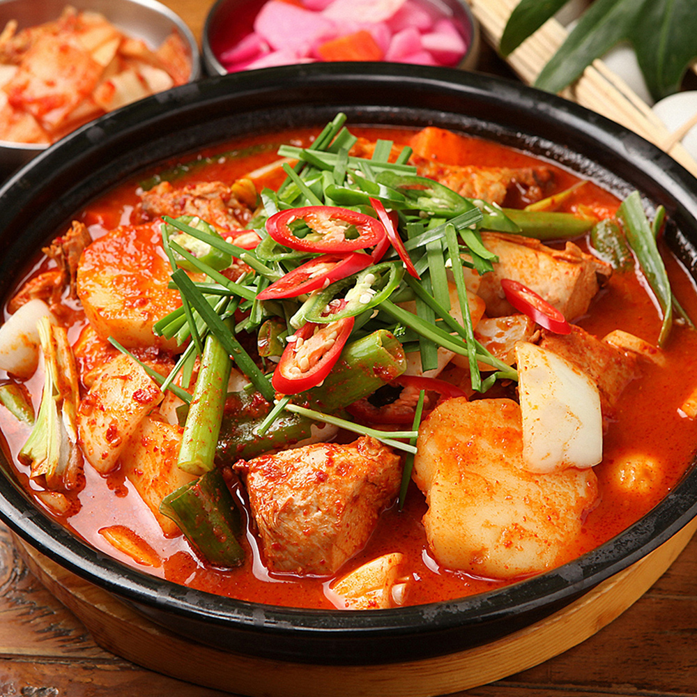 맛담은 매콤한 닭볶음탕양념 2kg 6개세트 /닭볶음소스 김치찜 매운탕 해물탕 - 상세 이미지 2