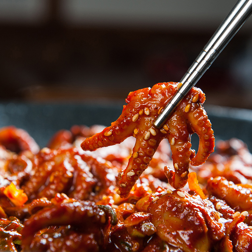 맛담은 매콤한 쭈꾸미볶음양념 소스 2kg x 6개세트 /쭈꾸미소스 오징어 낙지 해물볶음 양념장 - 상세 이미지 2