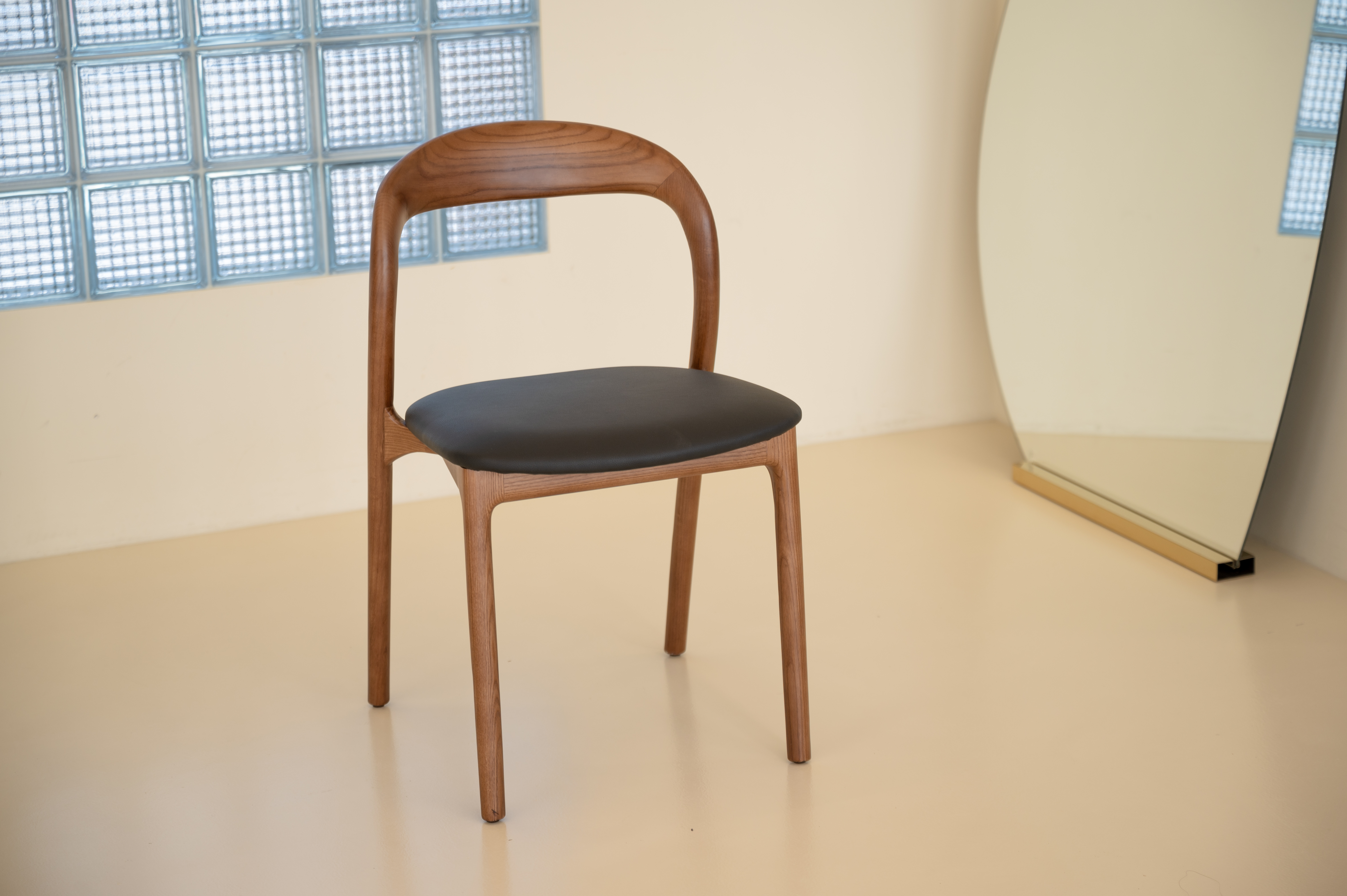 [우드/식탁용] 스탠다드 체어 Y3-22 - Natural, Walnut