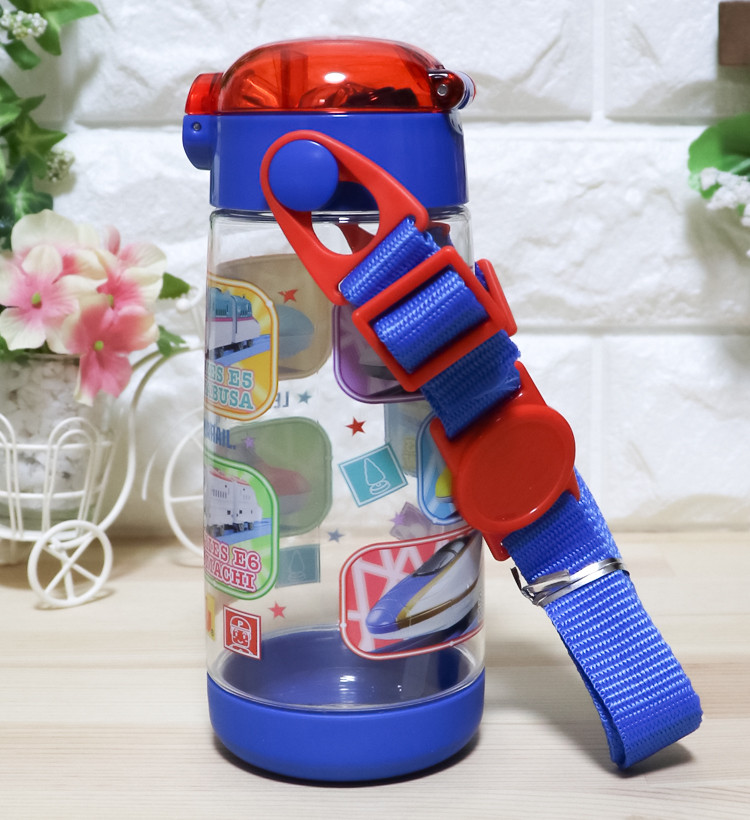 프라레일 캐릭터 원푸쉬 스트렙 포함 빨대컵 480ml PDSH5 - 주방·식기 - 하카타몰