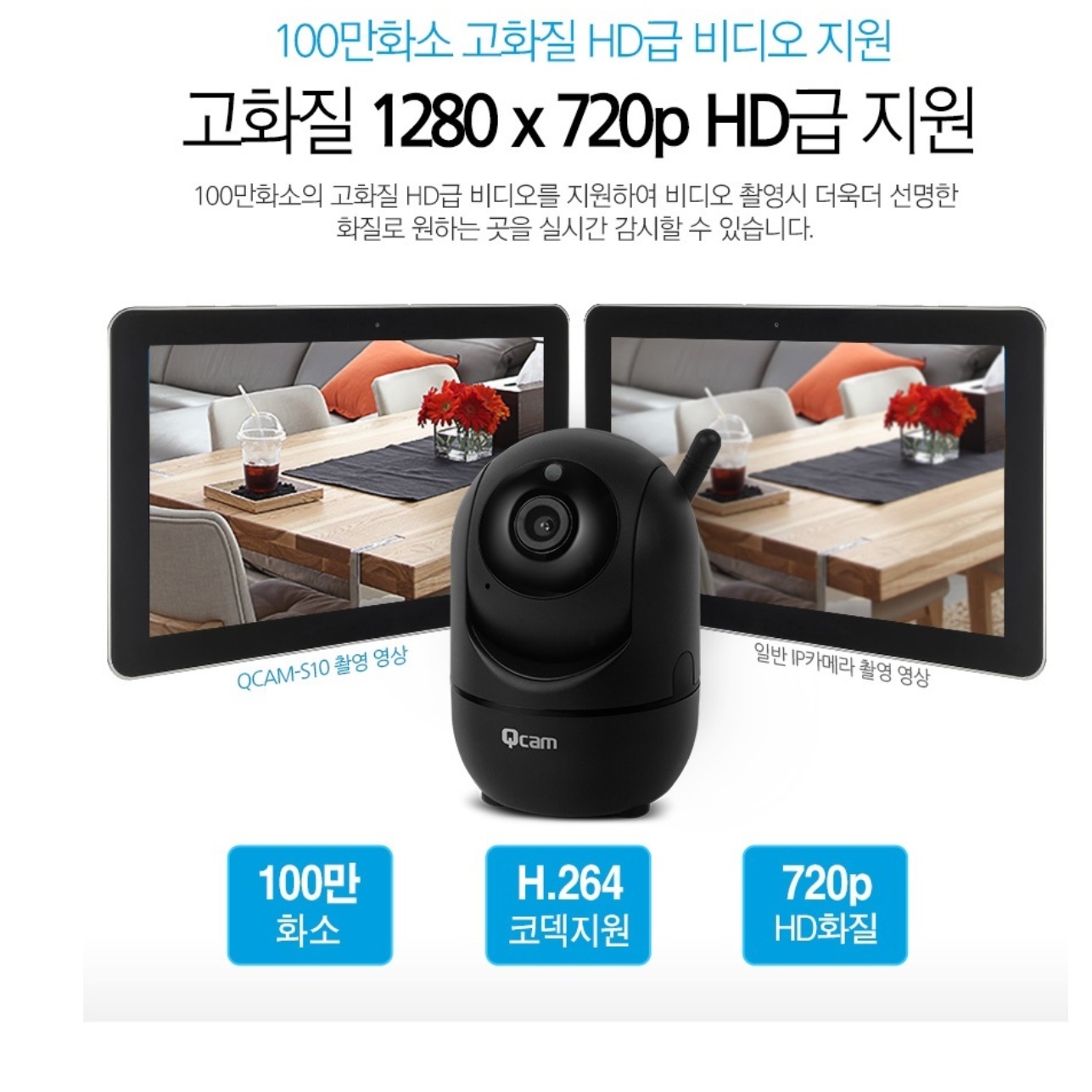 소형 CCTV 가정 CCTV 집 cctv 집안 강아지 캠 - 상세 이미지 4