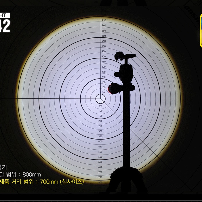 초강력후레쉬 강력 후레쉬 밝은 손전등 고성능 후레쉬 소형 랜턴 - 상세 이미지 5