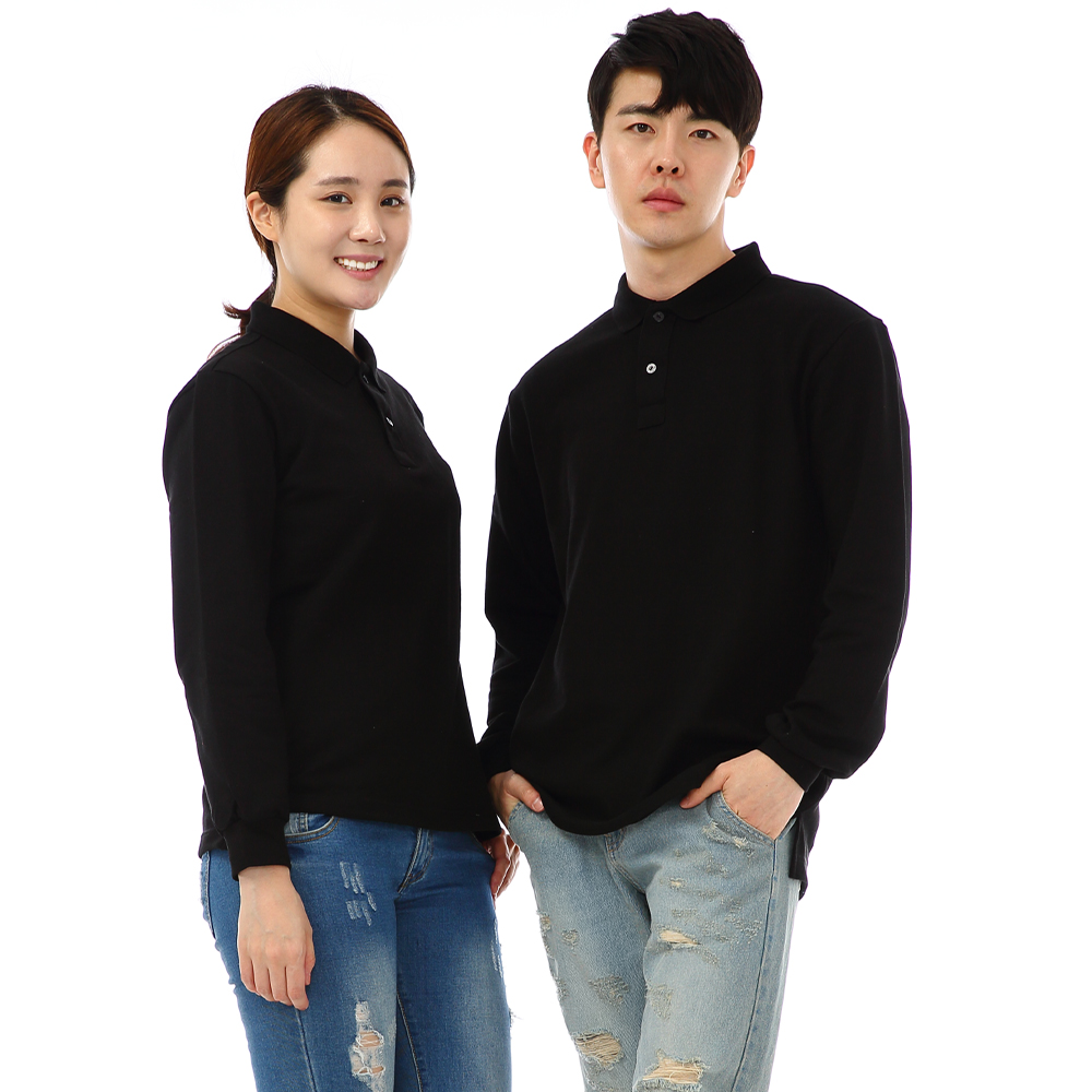 20수pk긴팔티셔츠(추동용) 식당 업소 가게티 주방 음식점 홀서빙복 - 상세 이미지 4