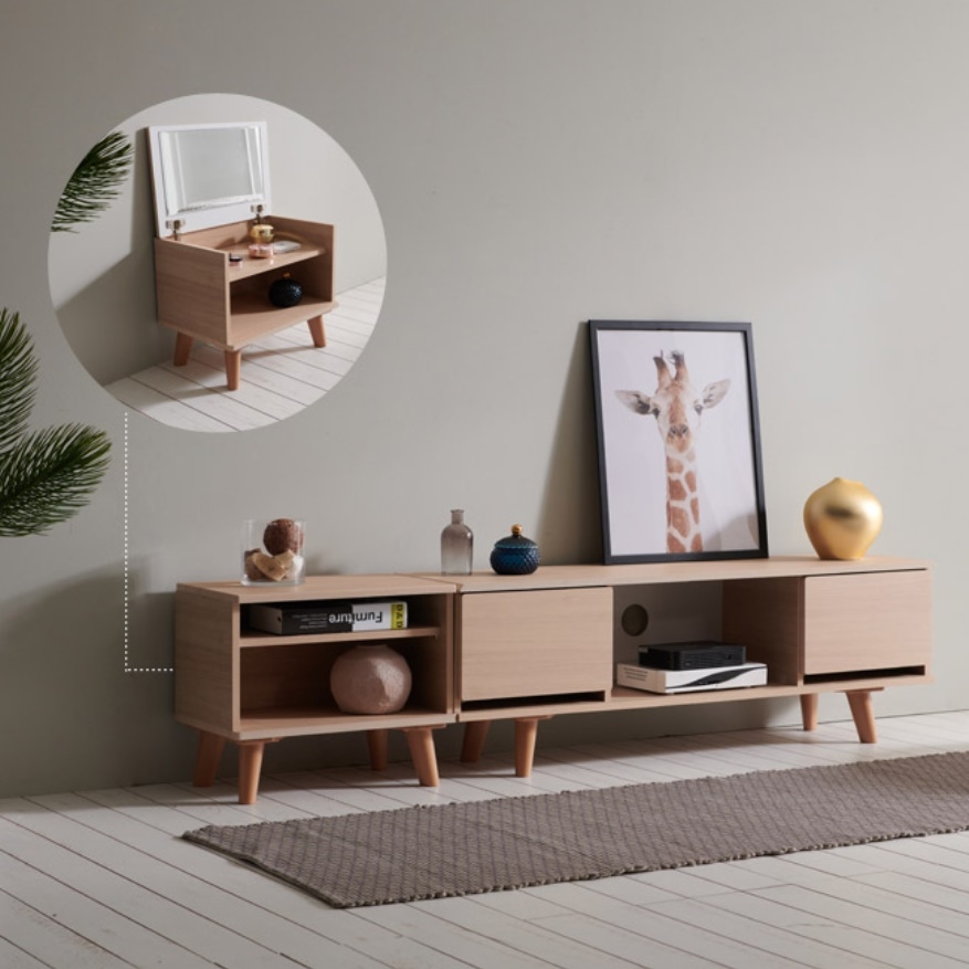 안방 TV장 모던 티비 다이 서랍장 북유럽 티브다이