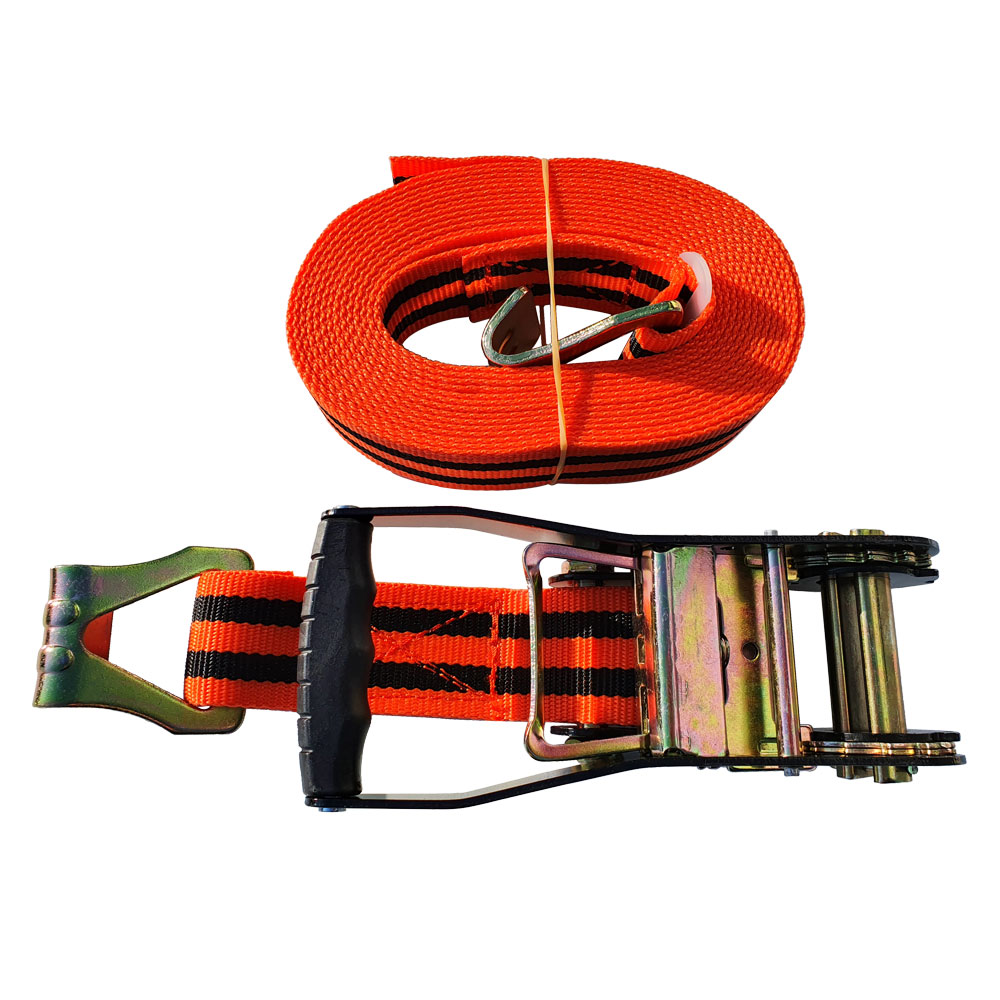 나이스본 주걱세트 2단기어 깔깔이바 자동바 화물차 라쳇바 벨트 50mm X 6M 검정 - 상세 이미지 3