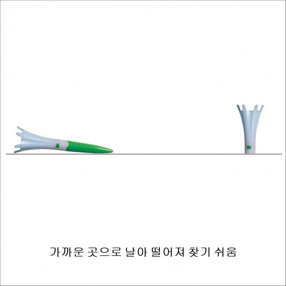 다이야 토마호크티 42mm 기능성골프티 숏 2세트 - 상세 이미지 4