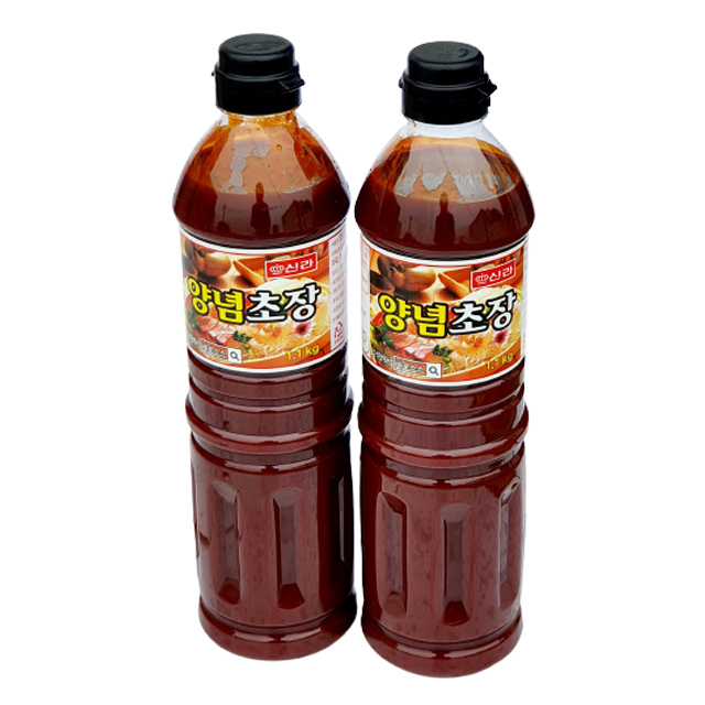 바로 양념초장 초고추장 회초장 무침양념장 1.1kg, 2개 : 식자재프로