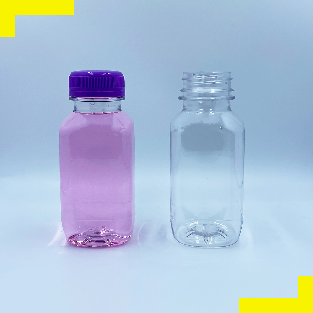 보틀스 사각 페트병 115개 PET병 식혜 주스 공병 200ml 용량선택 - 상세 이미지 3