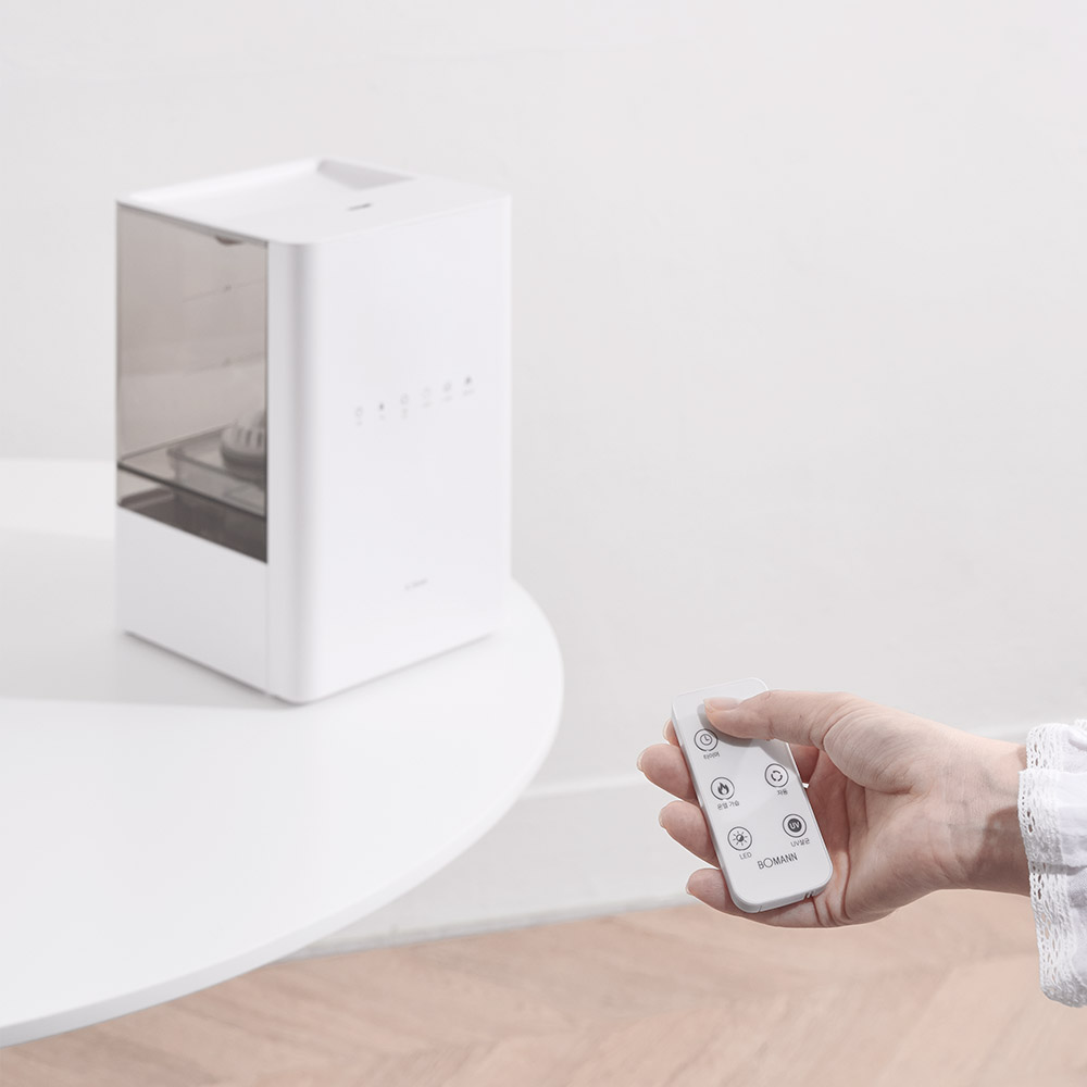 보만 초음파 온열 복합식 대용량 가습기 6L HF6330W