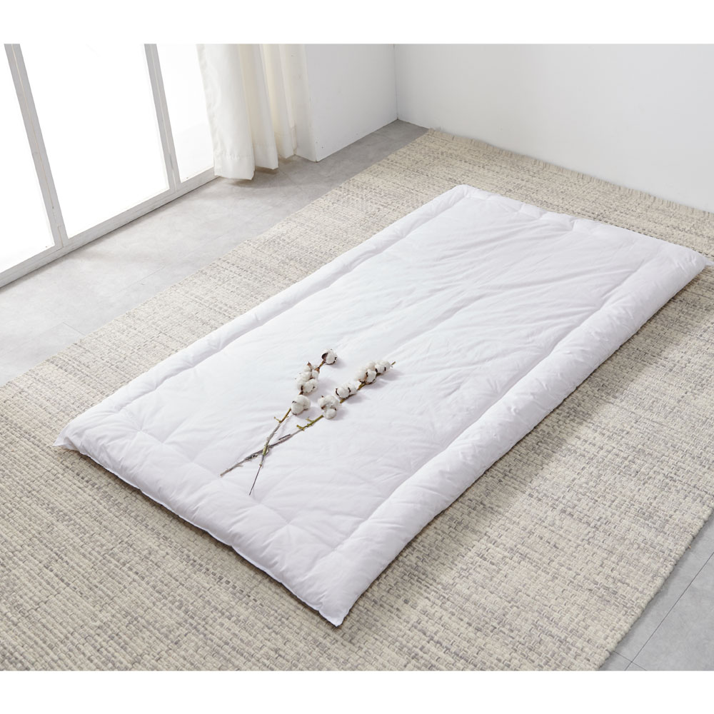 목화솜이불 요매트 기숙사이불 바닥요 커버 1인용 세트