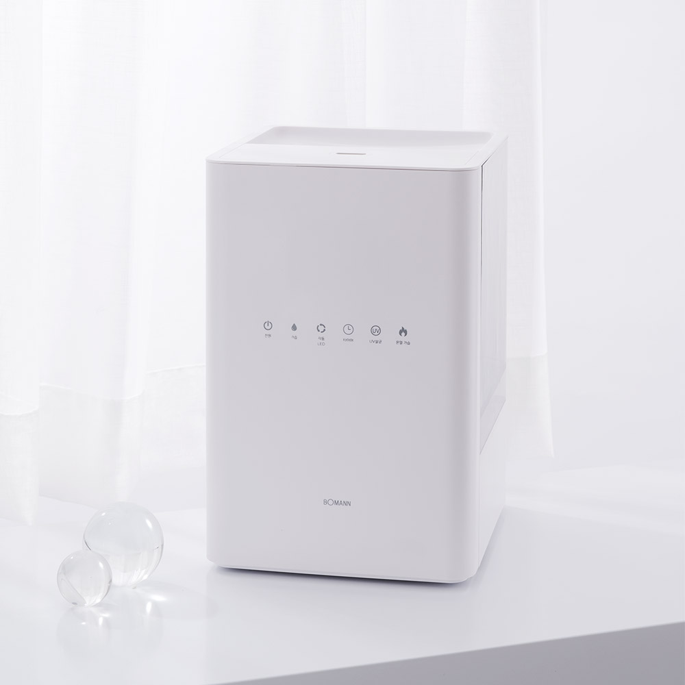 보만 초음파 온열 복합식 대용량 가습기 6L HF6330W