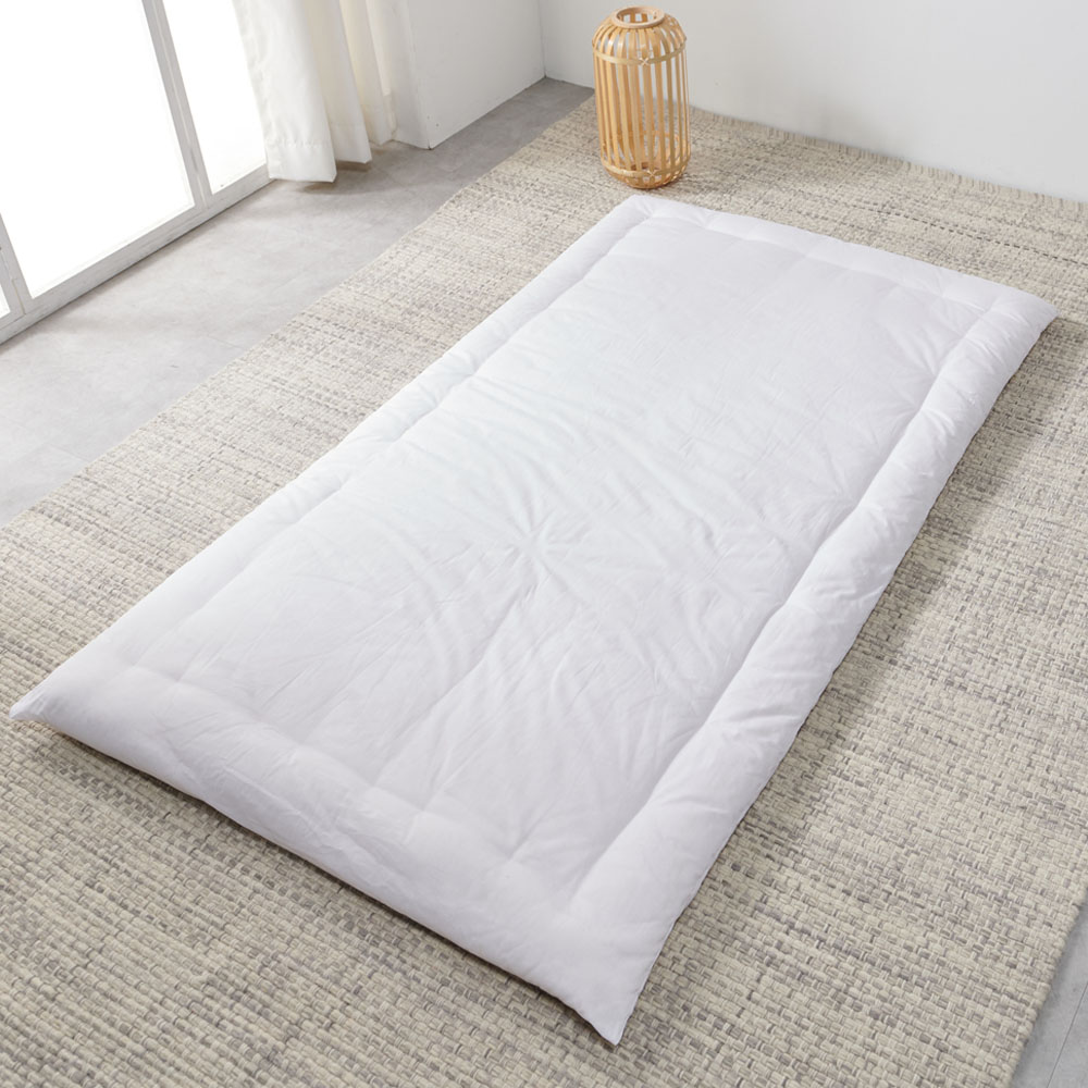 목화솜이불 요매트 기숙사이불 바닥요 커버 1인용 세트