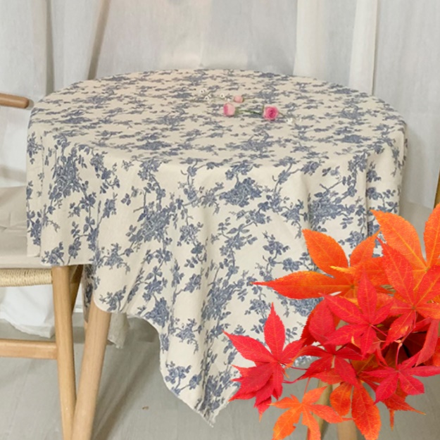 캠핑용 식탁보 피크닉 식탁보 롤테이블 보 엔틱테이블보