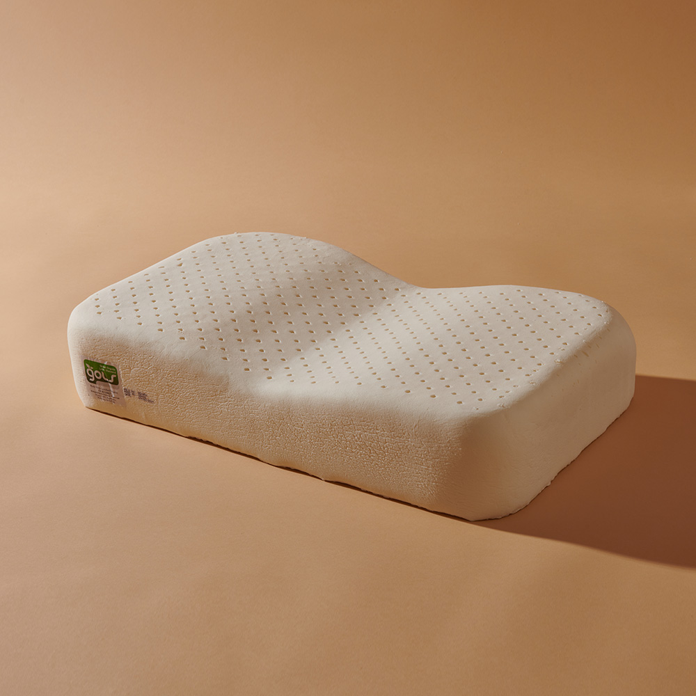 슬립스파 GOLS 오가닉 피넛필로우 라텍스 땅콩 베개 옆으로자는 기능성 경추 꿀잠