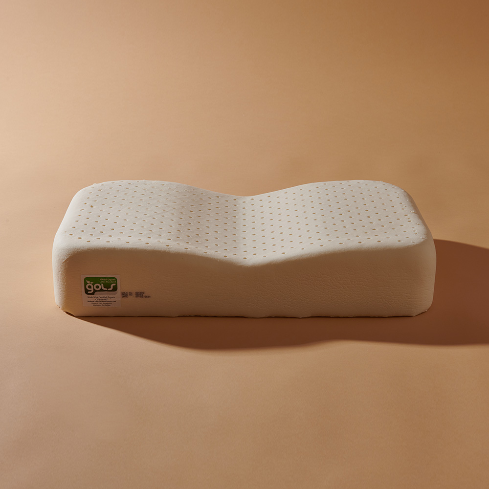슬립스파 GOLS 오가닉 피넛필로우 라텍스 땅콩 베개 옆으로자는 기능성 경추 꿀잠