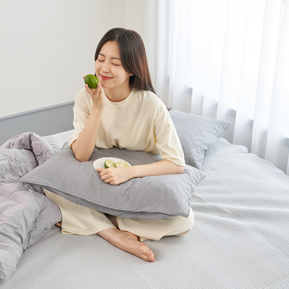 오가닉 목화솜 순면 침대패드 고정밴드 매트리스패드 피그먼트패드