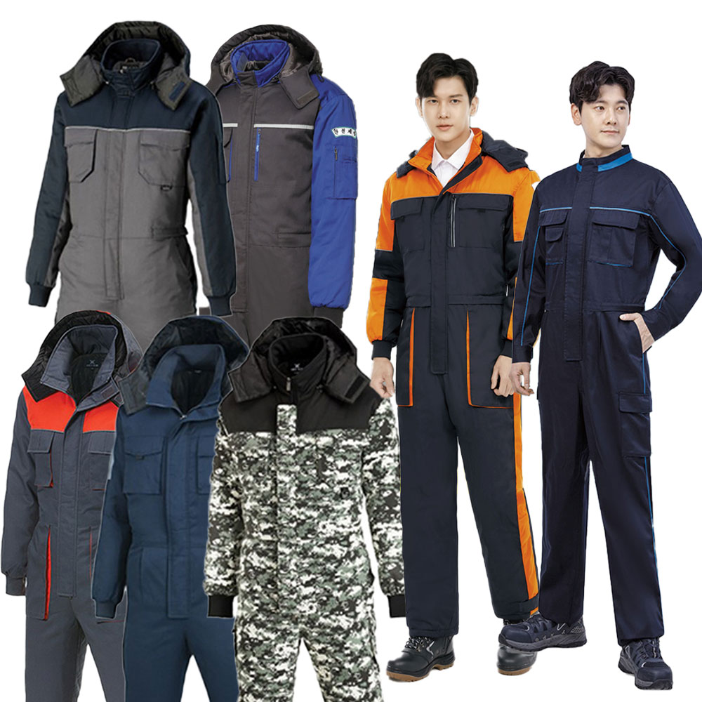 겨울 스즈끼복 정비복 방한복 용접복 일체형 방한 작업복 스즈끼 OS-SW1603 - 상세 이미지 2