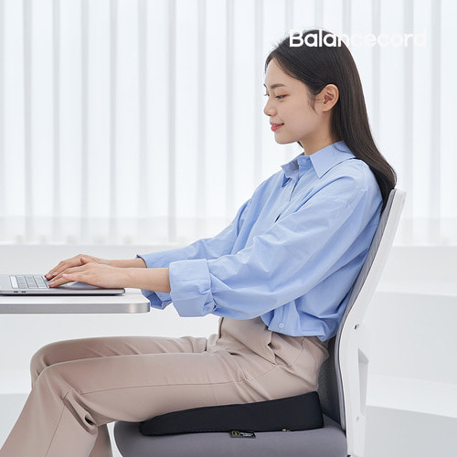 발란스코드 카이로프랙틱방석 의자 사무실 기능성방석 1+1