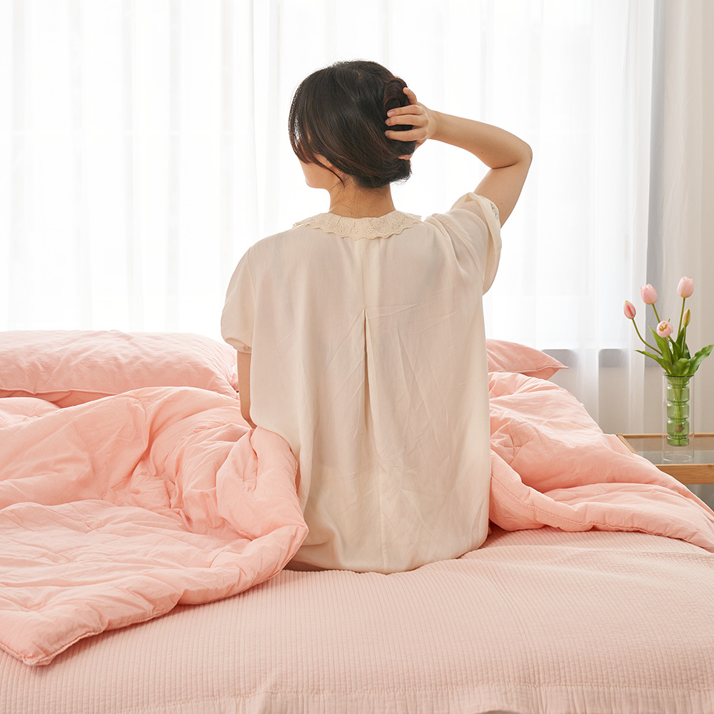 오가닉 목화솜 순면 침대패드 고정밴드 매트리스패드 피그먼트패드