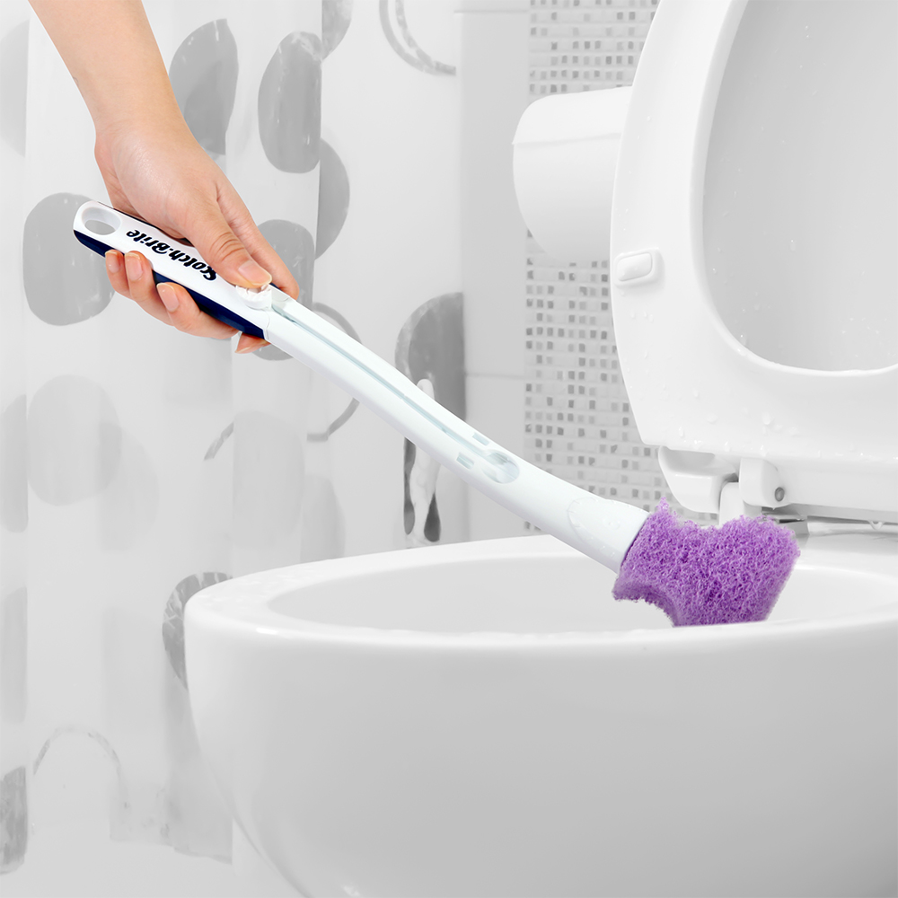 3M 스카치브라이트 크린스틱 베이킹소다 변기 청소 본품 / 핸들 1P+리필 2P