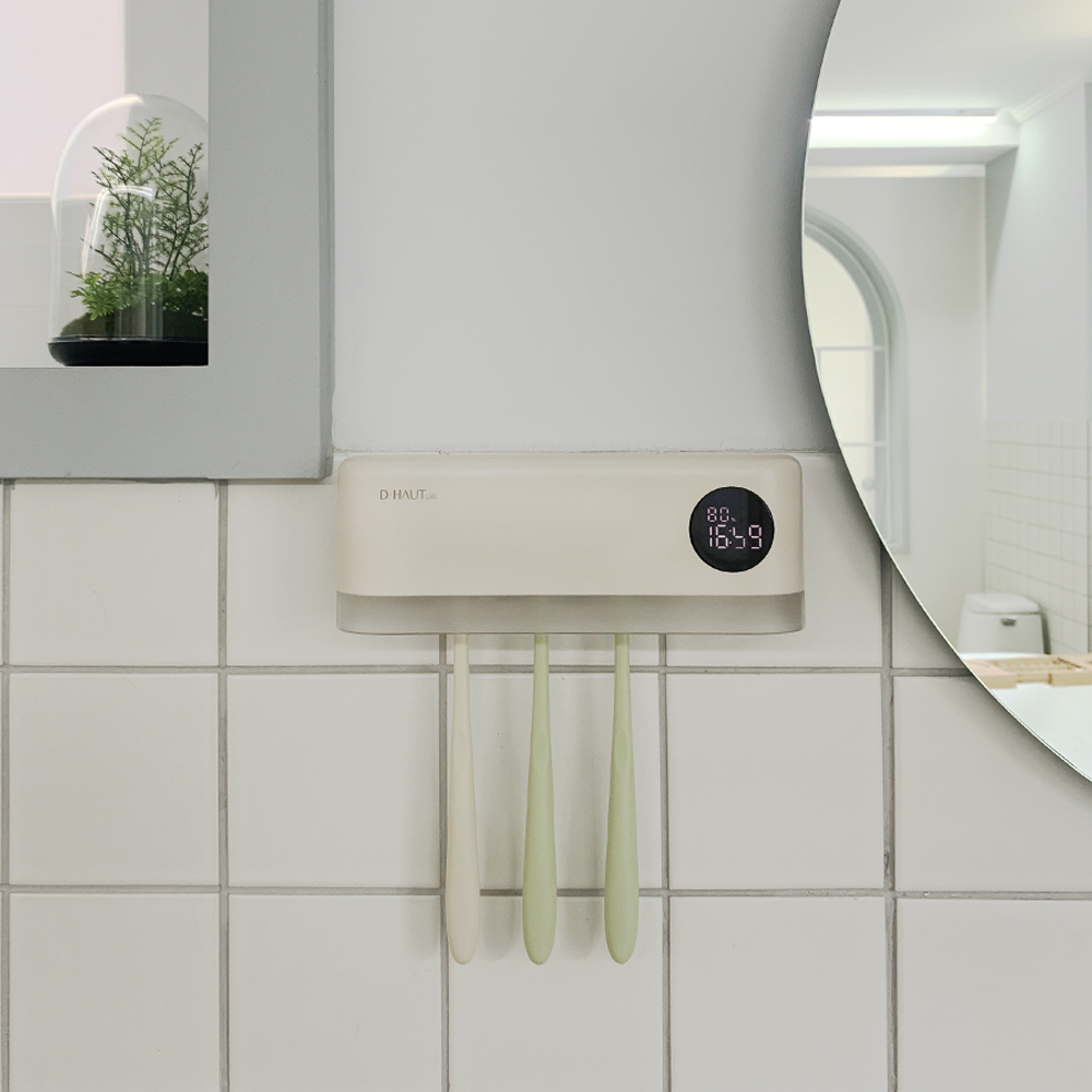 디하우트 UVC 가정용 무선 칫솔살균기 소독기 건조기 면도기 살균기