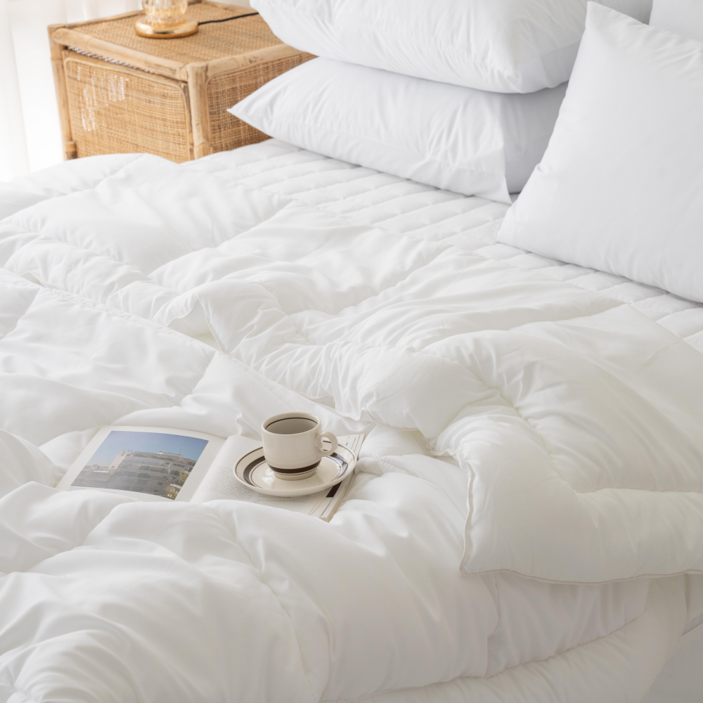 호텔식 침구세트 호텔 이불세트 침대 기숙사 이불 신혼 침구류 퀸 스탠다드