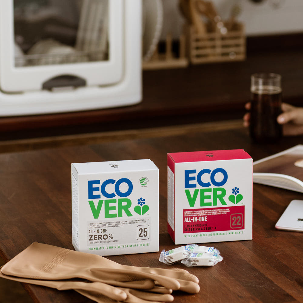 에코버 세제 커팅 모습