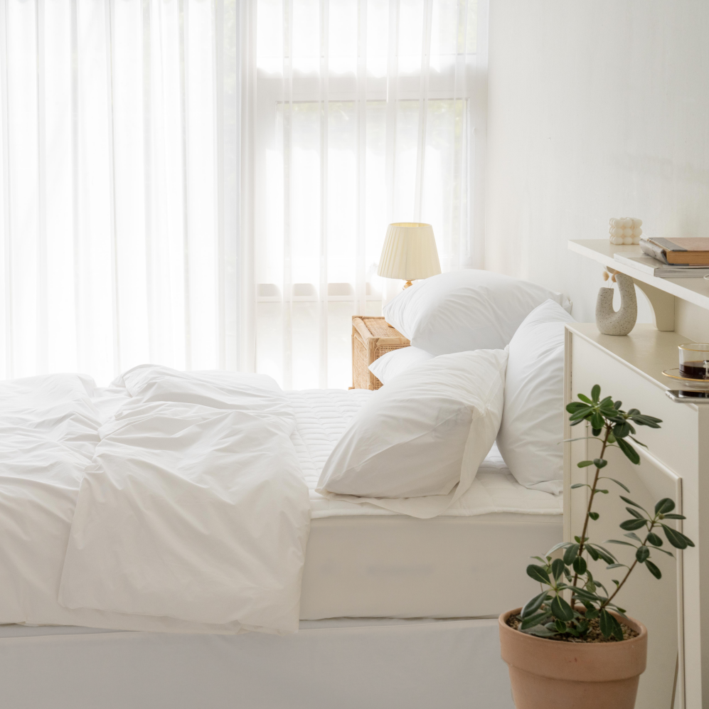 호텔식 침구세트 호텔 이불세트 침대 기숙사 이불 신혼 침구류 퀸 스탠다드