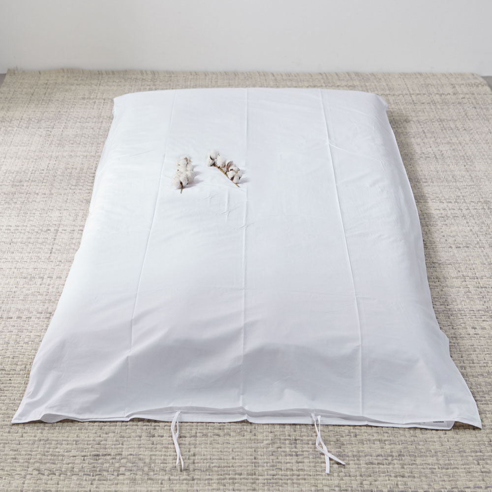 목화솜이불 요매트 기숙사이불 바닥요 커버 1인용 세트