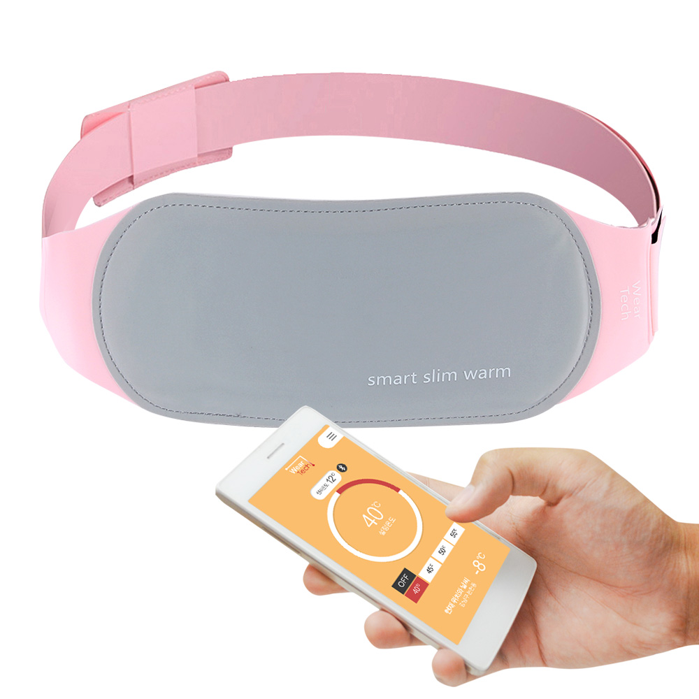 웨어텍 스마트 슬림웜 온열 찜질기 배찜질기 WT-1300B