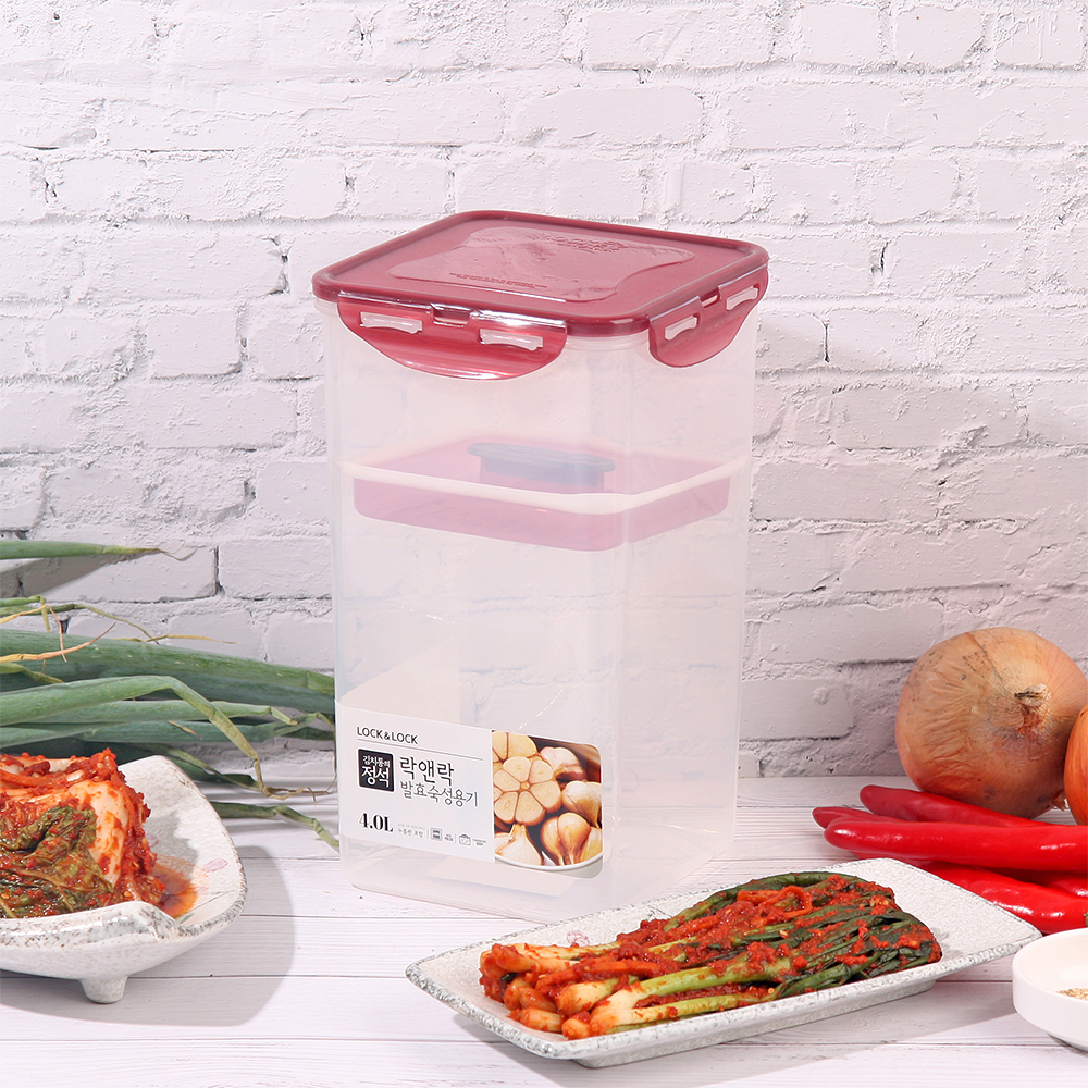 락앤락 김치통의정석 발효숙성용기 2.6L / 3.6L / 4L / 6L - 상세 이미지 5