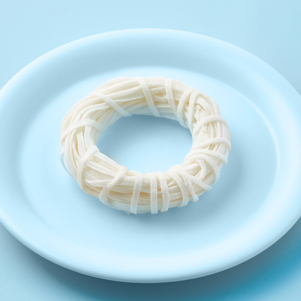 엘리야 덴탈링 강아지 이빨 치석 냄새 제거 간식 양치 우유 덴탈 치실 껌 개껌 100G