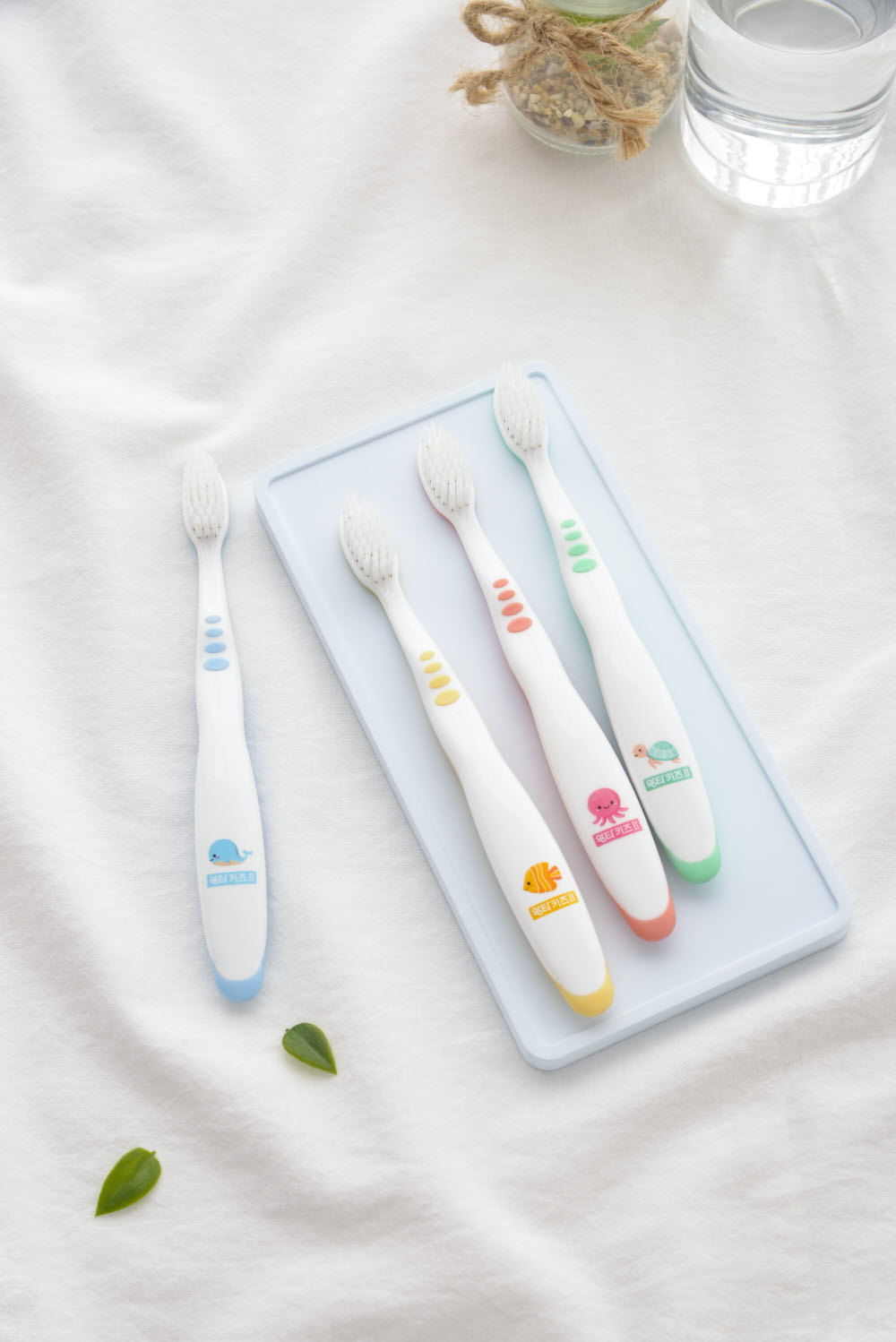 왕타칫솔 키즈 아쿠아월드 어린이 칫솔 2호