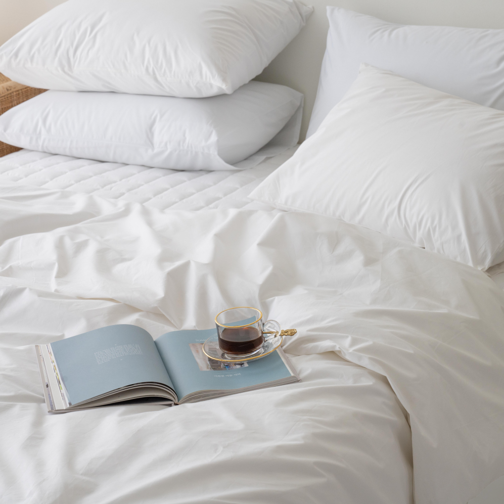 호텔식 침구세트 호텔 이불세트 침대 기숙사 이불 신혼 침구류 퀸 스탠다드