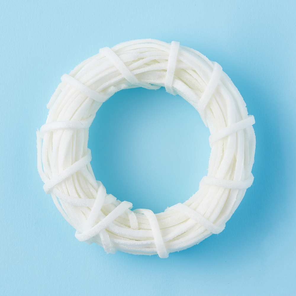 엘리야 덴탈링 강아지 이빨 치석 냄새 제거 간식 양치 우유 덴탈 치실 껌 개껌 100G