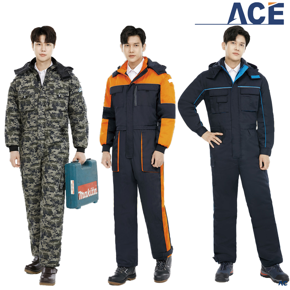 겨울 스즈끼복 정비복 방한복 용접복 일체형 방한 작업복 스즈끼 OS-SW1603 이미지 8
