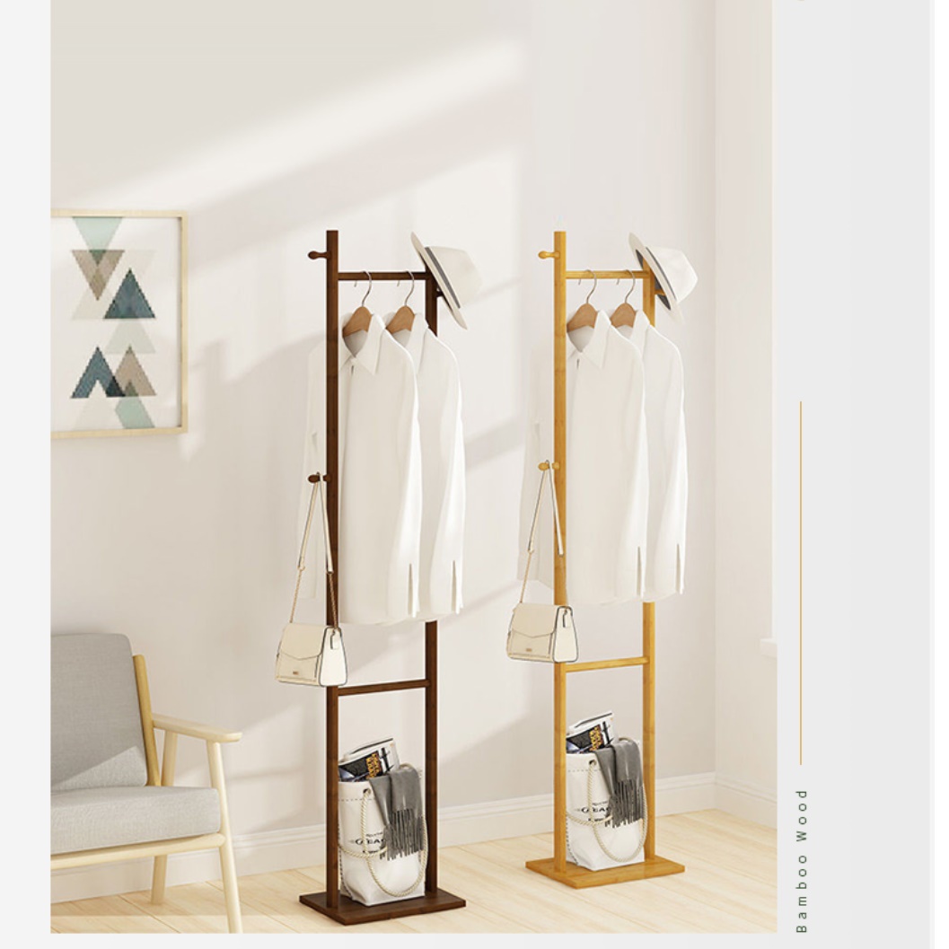 소형 행거 자취방 일자 행거 좁은 작은 행거 트롤리