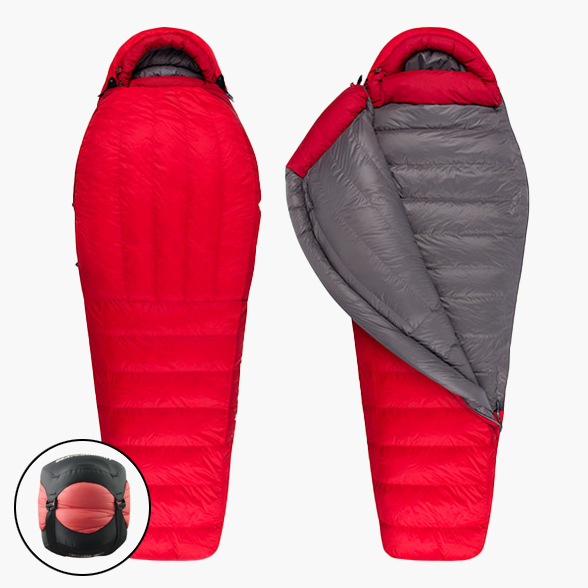 씨투써밋 알파인 AP2 RG 레드 침낭 백패킹 동계침낭