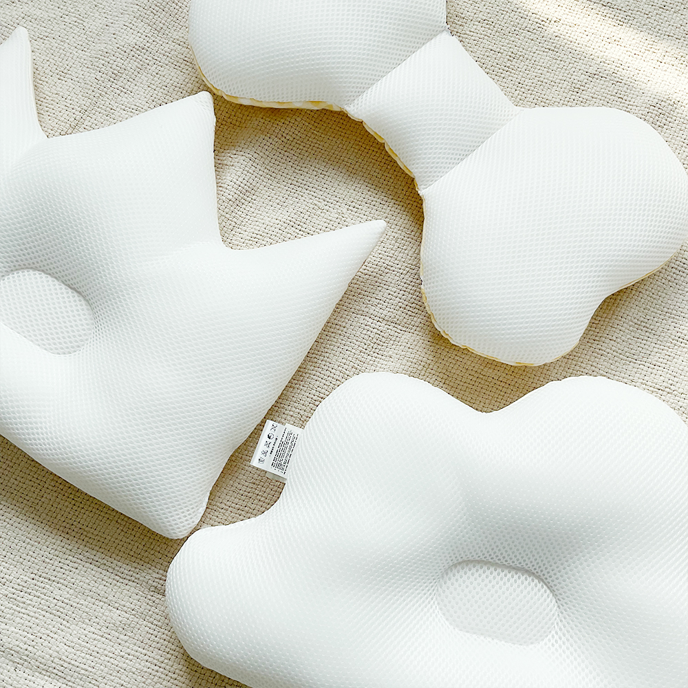 사계절 아기 베개 유아 신생아 짱구 필로우 목베개 쿠션 캔디 멜란체크돗테디 브라운