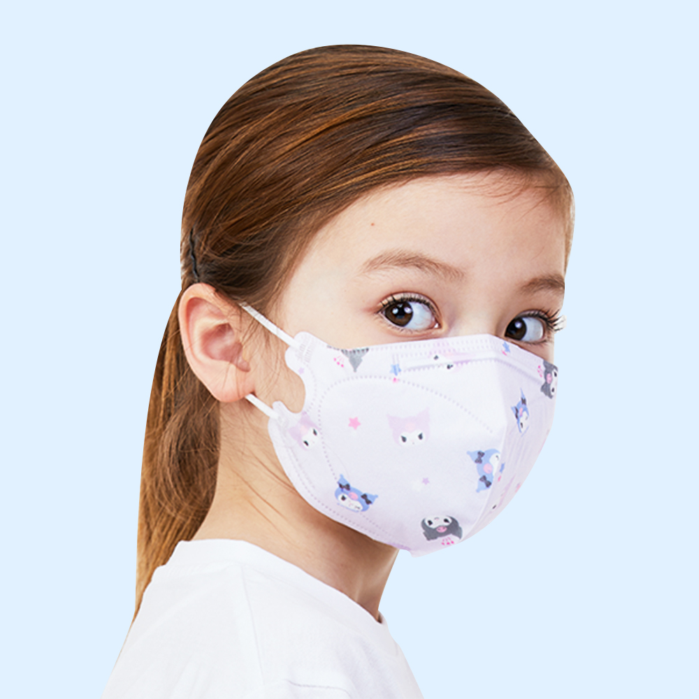 어린숨 산리오 어린이 마스크 30매 유아 아동 초등학생 소형 캐릭터 헬로키티 패턴