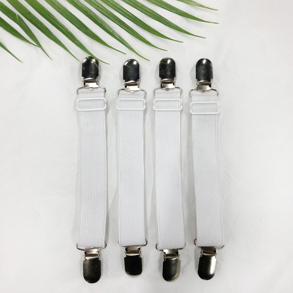 더베딩샵 침대시트 패드 고정집게 밴드 이불 벨트 매트리스 고정핀