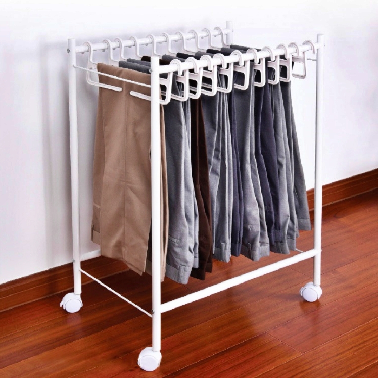 소형 행거 바지 작은행거 폭 좁은 공간 낮은행거