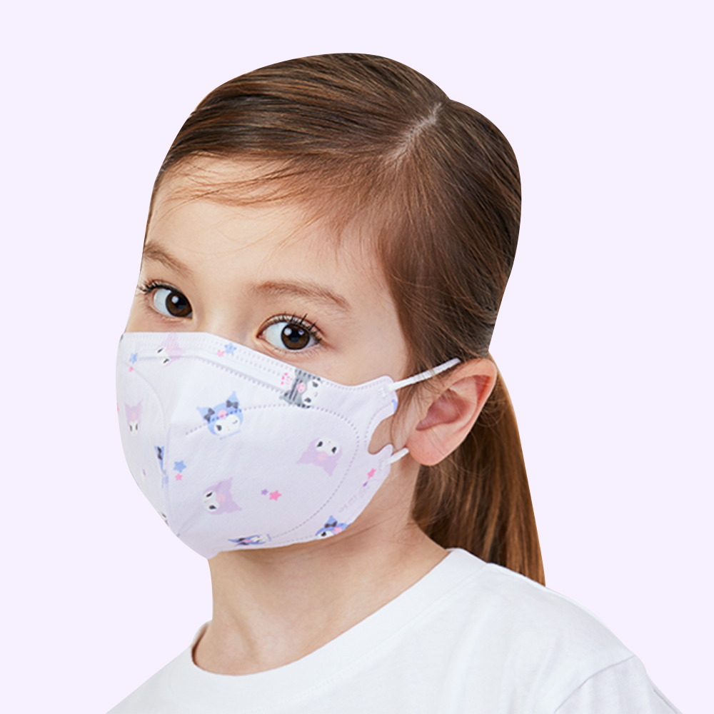 어린숨 산리오 어린이 마스크 30매 유아 아동 초등학생 소형 캐릭터 헬로키티 패턴