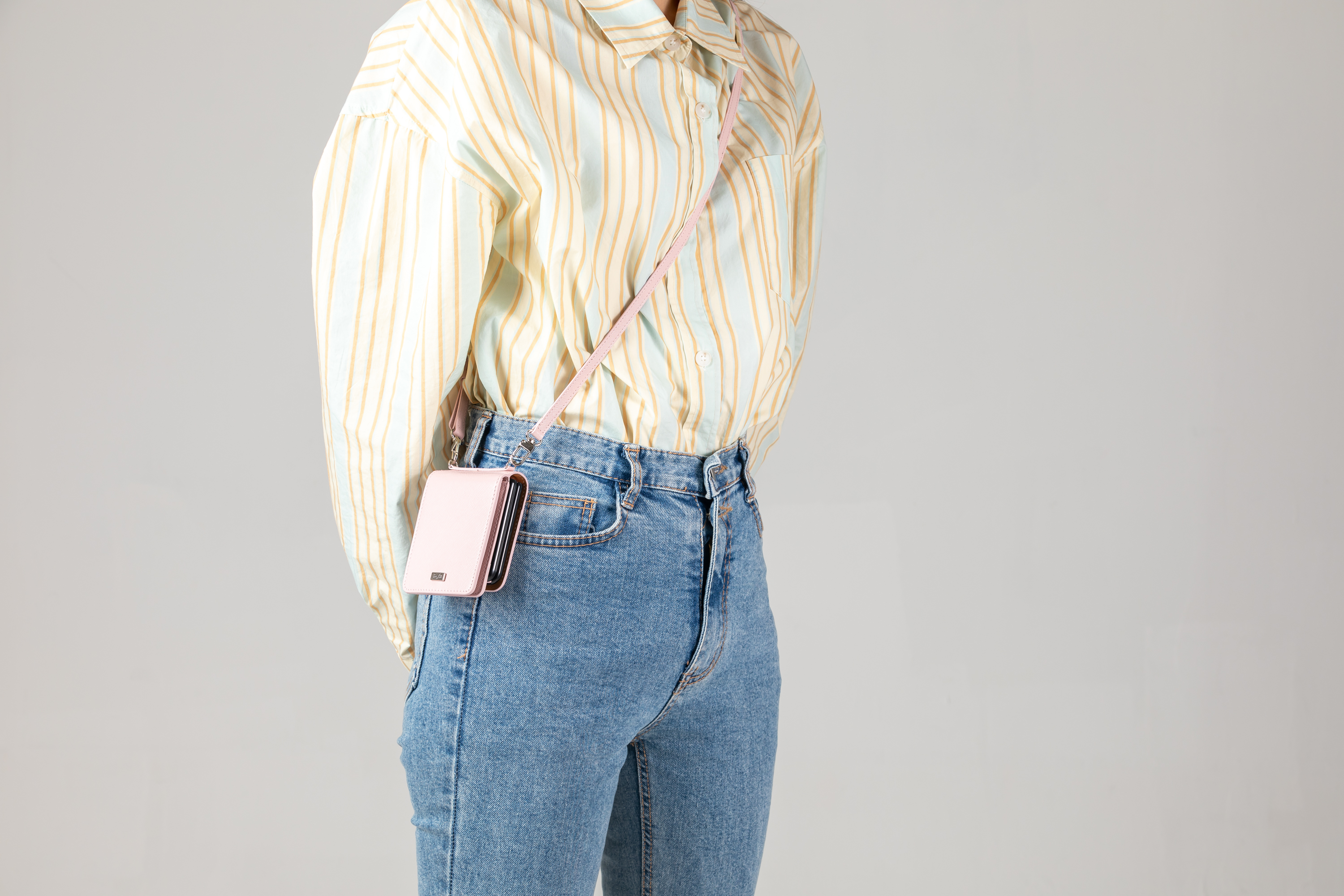갤럭시 Z플립2 1 호환 메티스 에나멜 펄 사피아노 천연소가죽 지갑형 케이스 이미지 6
