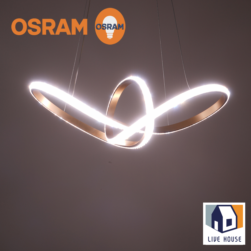 LED 뫼비우스 조명 식탁등 주방 조명 리본등 600