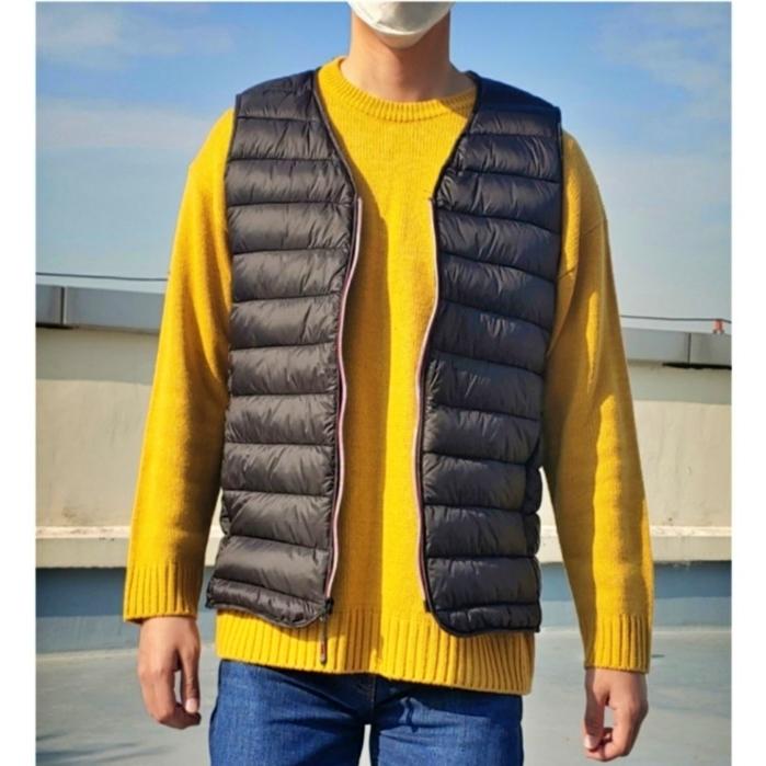 가벼운 조끼 얇은 조끼 따뜻한 조끼 퀼팅 베스트 다운 패딩